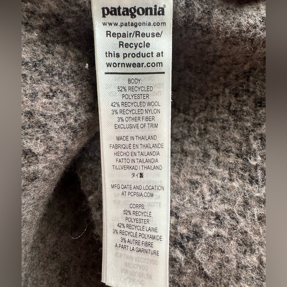 Patagonia Men's Reclaimed Fleece Jacket - Picture 4 of 5